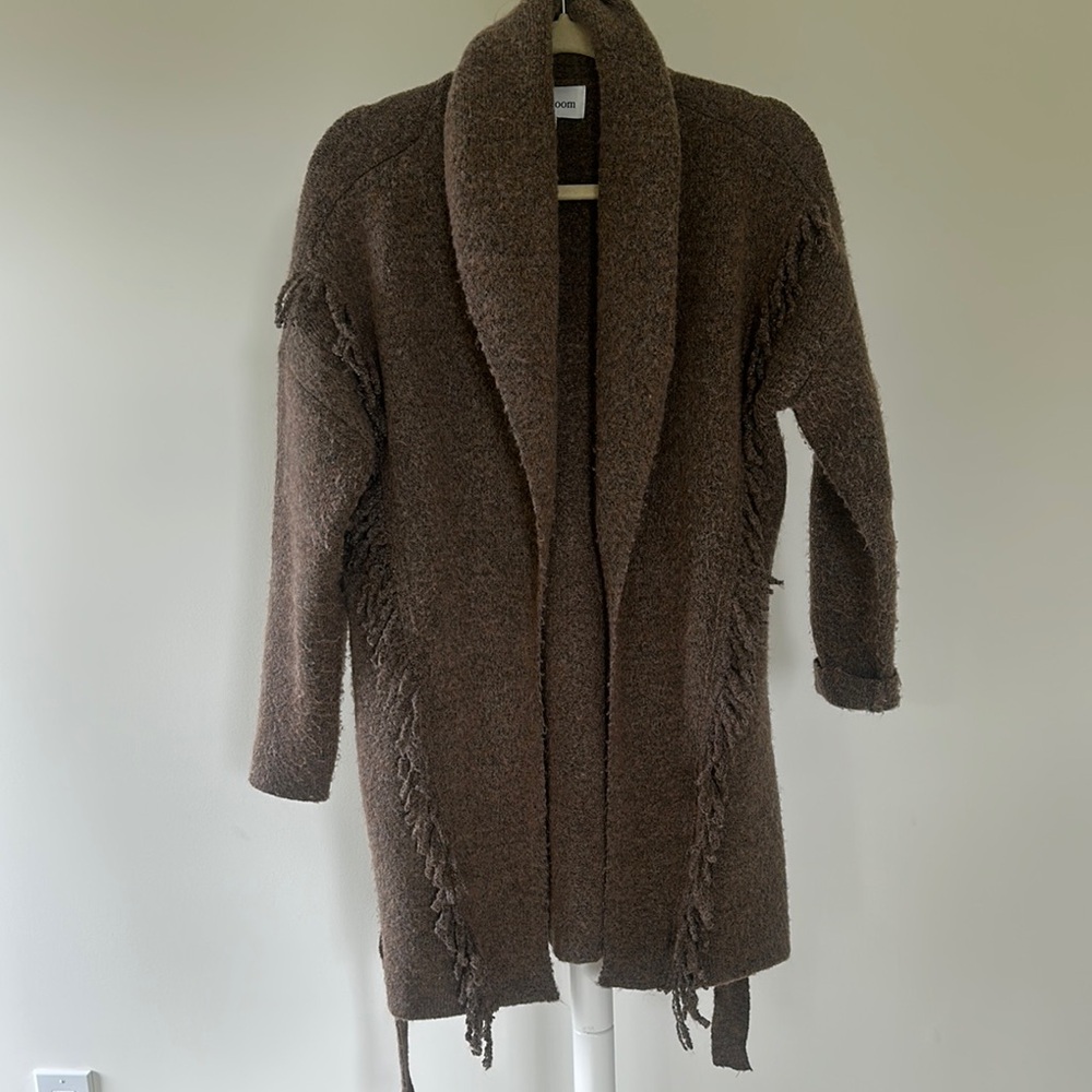 Heartloom Brown Cozy Cardigan Sweater